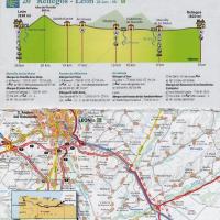 Camino de Santiago - Carte zoom Michelin n°160